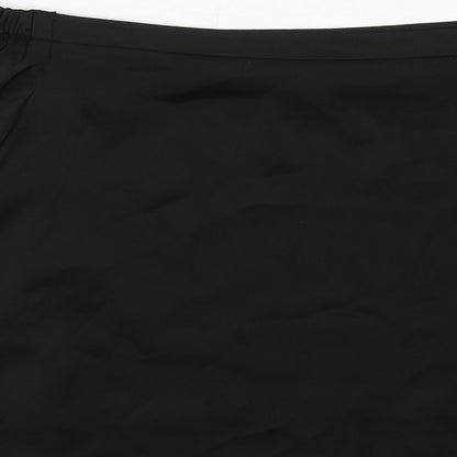 Womens UK Size 8 New Look Black Basic Blouse