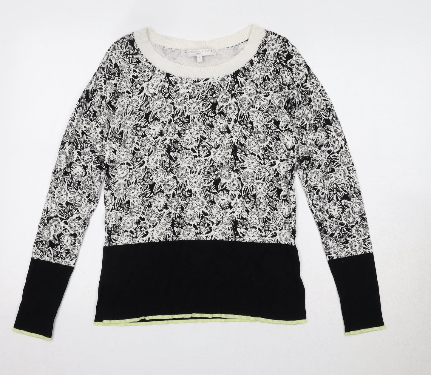 Womens UK Size 6 NEXT Black Pullover Jumper