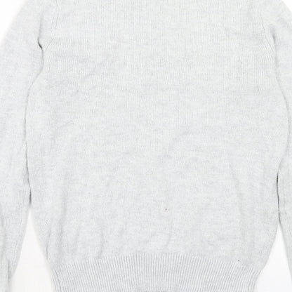 Womens UK Size 8 Dorothy Perkins Grey Pullover Jumper