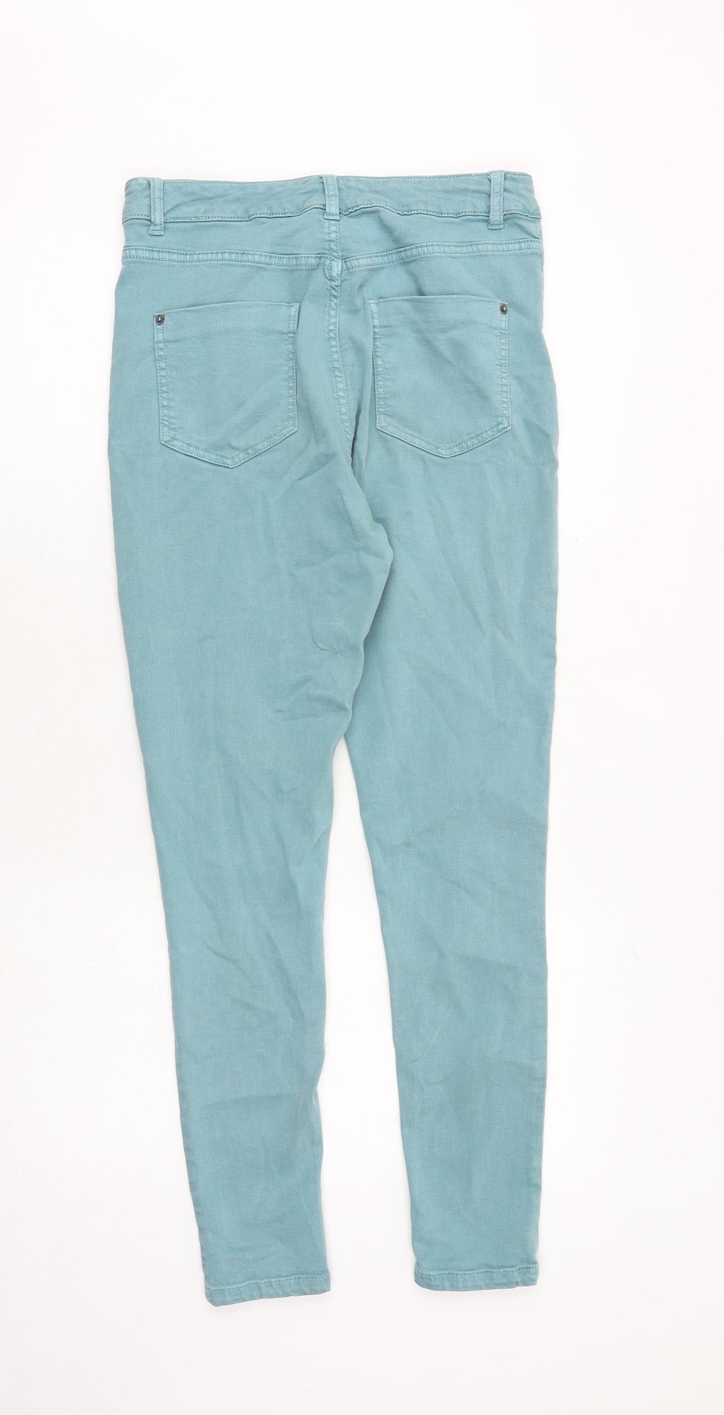 Womens UK Size 12 Marks and Spencer Slim Fit Skinny Blue Jeans