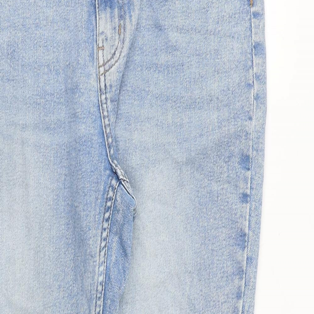 Womens UK Size 30 in H&M Regular Fit Skinny Blue Jeans