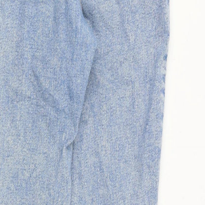 Womens UK Size 30 in H&M Regular Fit Skinny Blue Jeans