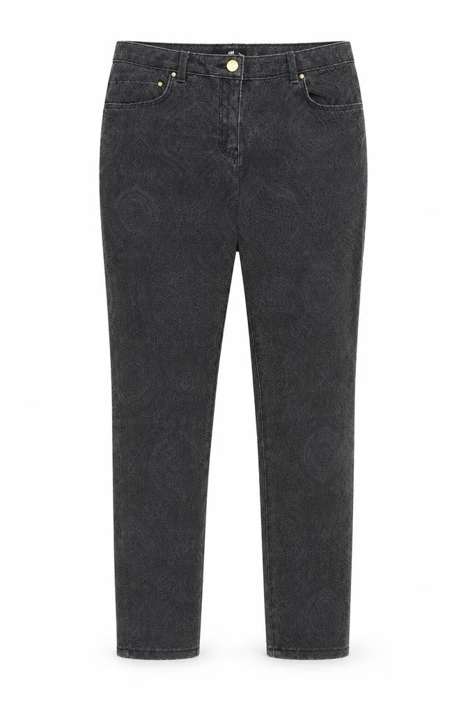 Womens UK Size 10 H&M Regular Fit Skinny Grey Jeans