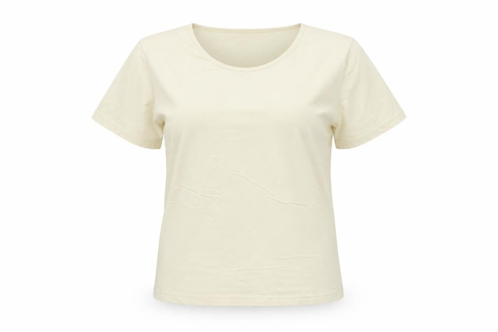 Womens UK Size 14 TCM Ivory Basic T-Shirt