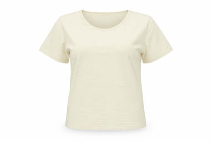 Womens UK Size 14 TCM Ivory Basic T-Shirt