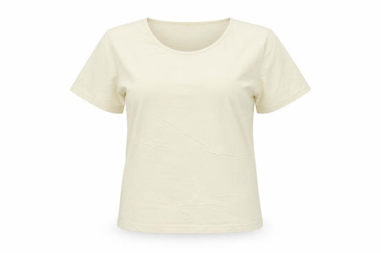 Womens UK Size 14 TCM Ivory Basic T-Shirt