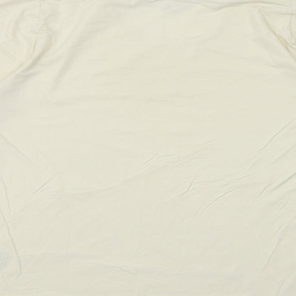Womens UK Size 14 TCM Ivory Basic T-Shirt