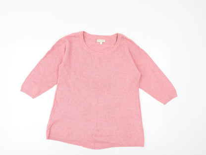 Womens UK Size S Monsoon Pink Pullover Jumper