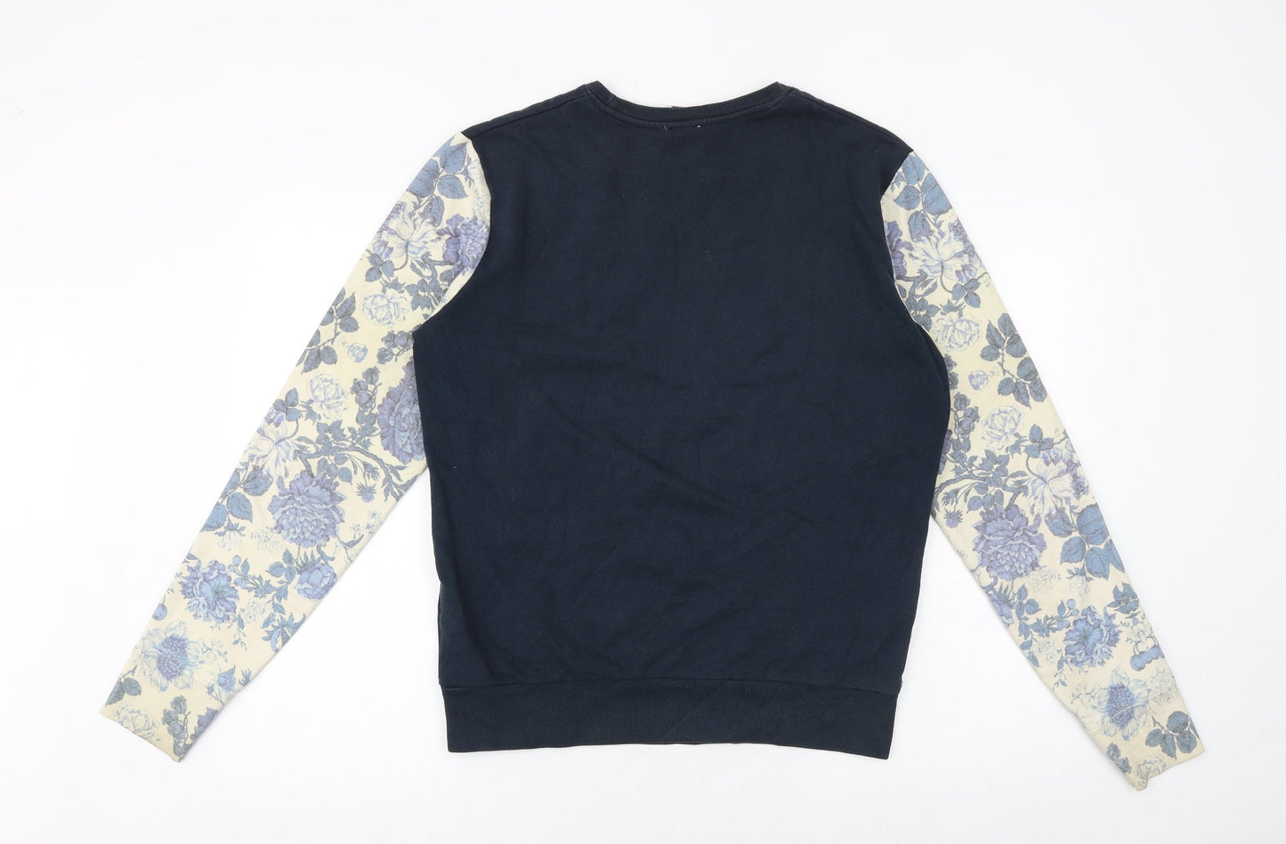 Mens UK Size S Hype Blue Pullover Sweatshirt