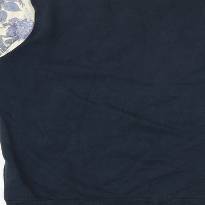 Mens UK Size S Hype Blue Pullover Sweatshirt