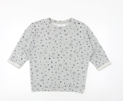 Womens UK Size 10 John Lewis Grey Pullover Sweatshirt