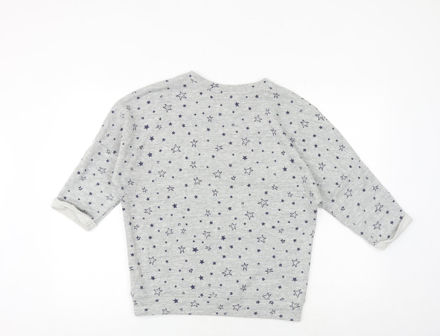 Womens UK Size 10 John Lewis Grey Pullover Sweatshirt