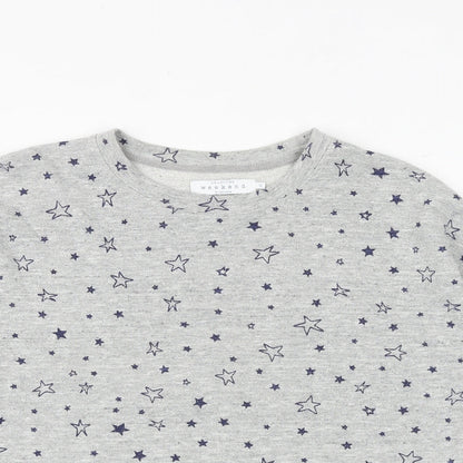 Womens UK Size 10 John Lewis Grey Pullover Sweatshirt