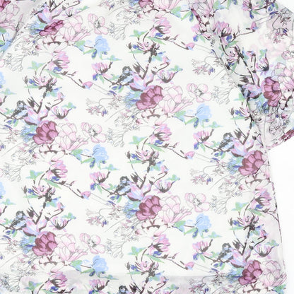 Womens UK Size 12 Damart White Basic Blouse