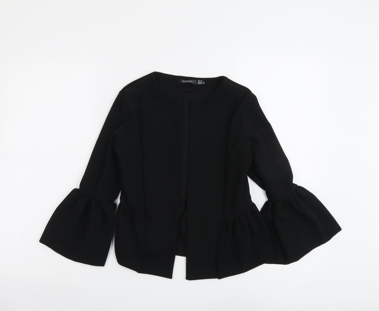 Womens UK Size 6 Boohoo Black Jacket Blazer
