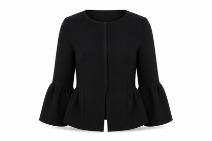 Womens UK Size 6 Boohoo Black Jacket Blazer