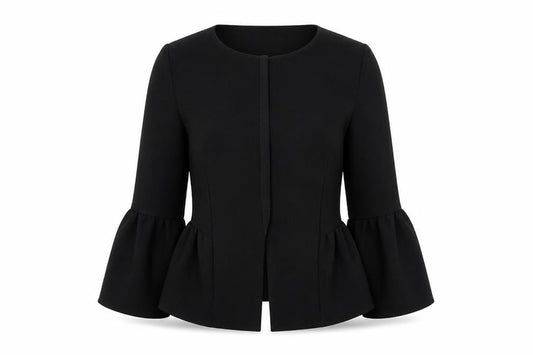 Womens UK Size 6 Boohoo Black Jacket Blazer