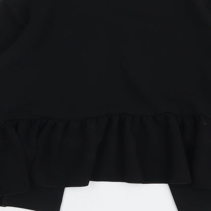 Womens UK Size 6 Boohoo Black Jacket Blazer
