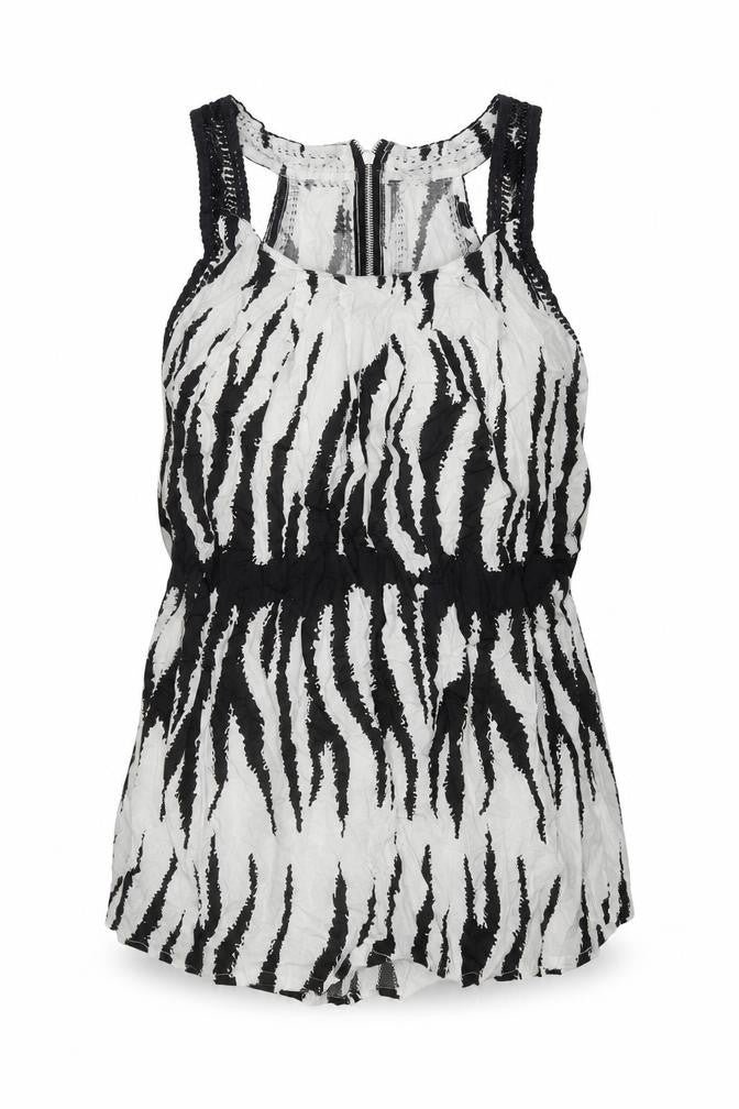 Womens UK Size 10 Miss Posh Black Basic Tank