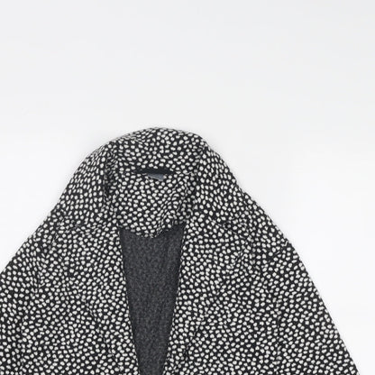NEXT Girls Black Polka Dot Kimono Jacket Size 8 Years