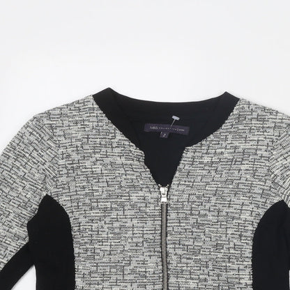 Womens UK Size 8 Marks and Spencer Grey Jacket