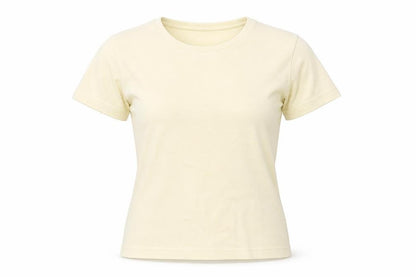 Womens UK Size 14 Dorothy Perkins Yellow Basic T-Shirt