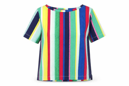 Womens UK Size 10 Marks and Spencer Multicoloured Basic Blouse