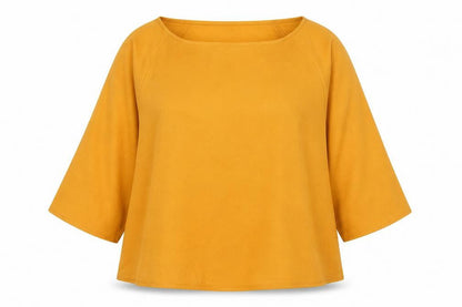Womens UK Size 10 River Island Orange Basic Blouse