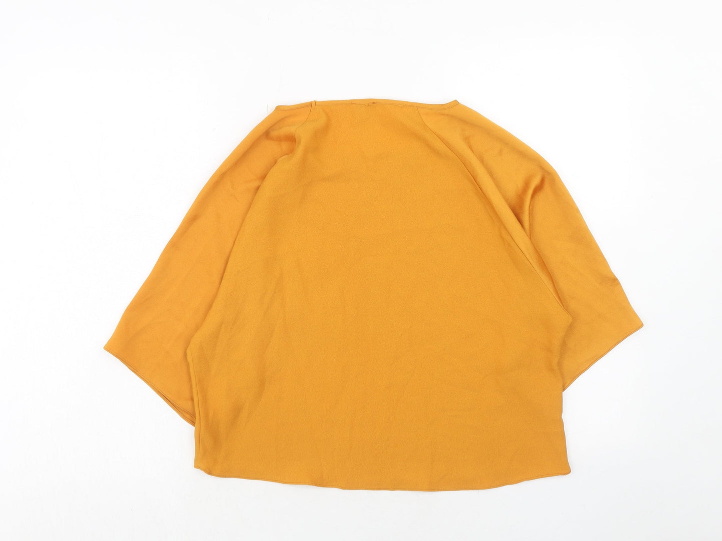 Womens UK Size 10 River Island Orange Basic Blouse