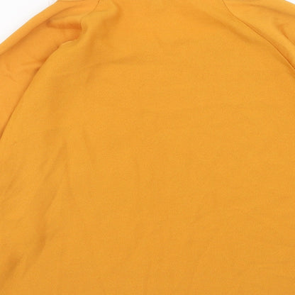 Womens UK Size 10 River Island Orange Basic Blouse