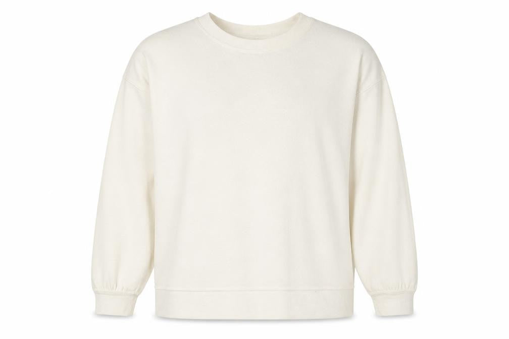 Womens UK Size S H&M Ivory Pullover Sweatshirt