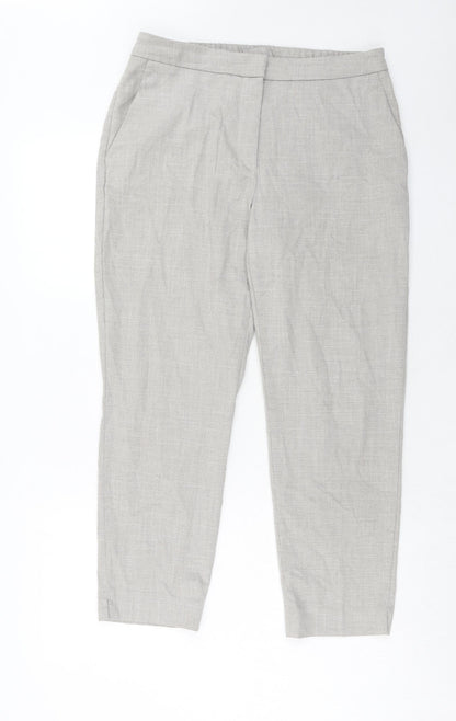 Womens UK Size 14 H&M Regular Fit  Grey Trousers