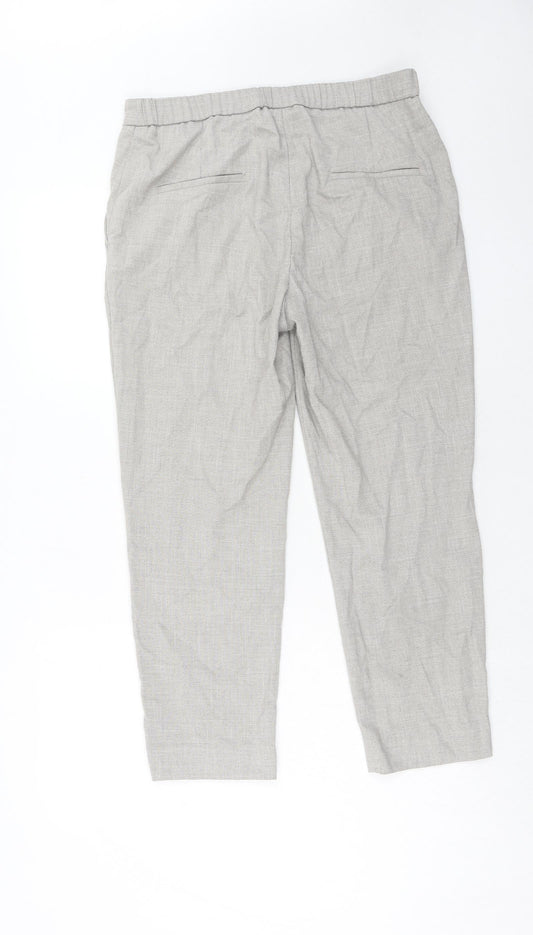 Womens UK Size 14 H&M Regular Fit  Grey Trousers