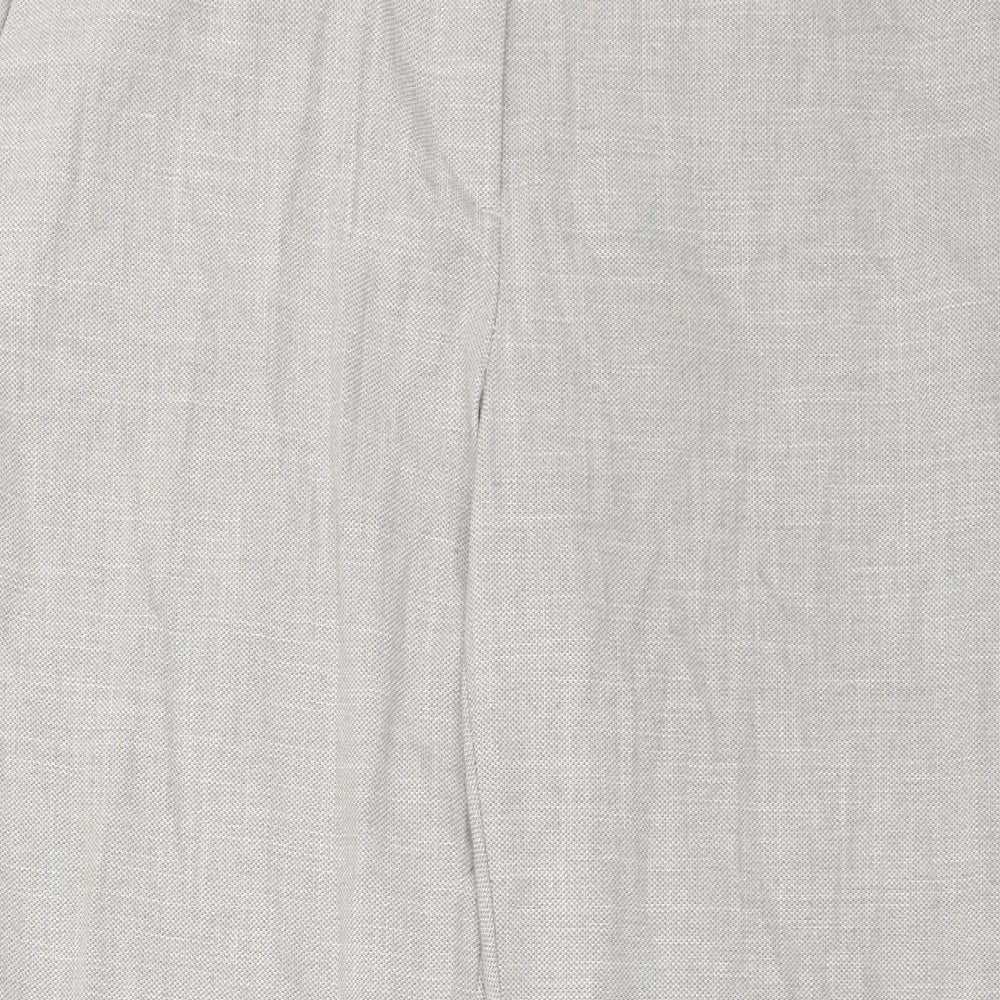 Womens UK Size 14 H&M Regular Fit  Grey Trousers