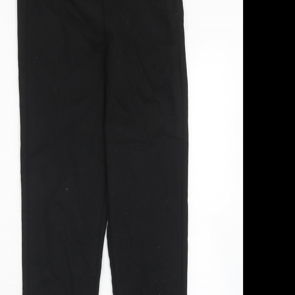 Womens UK Size 10 H&M Regular Fit  Black Trousers
