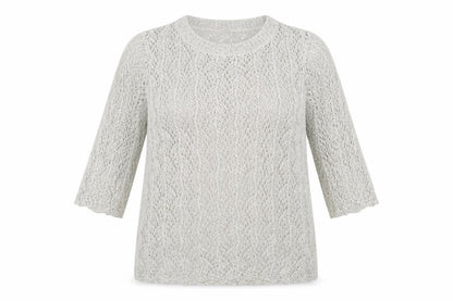 Womens UK Size 18 Damart Grey Pullover Jumper