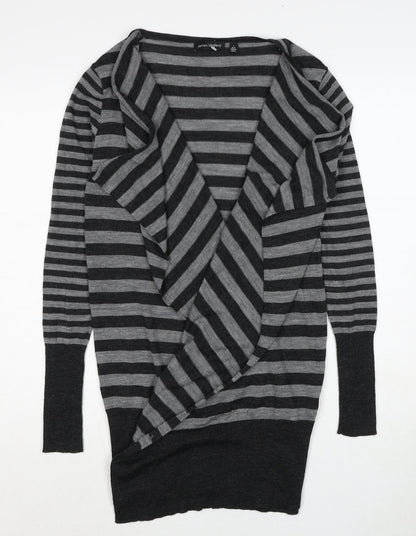 Womens UK Size 10 James Lakeland Grey Cardigan Jumper