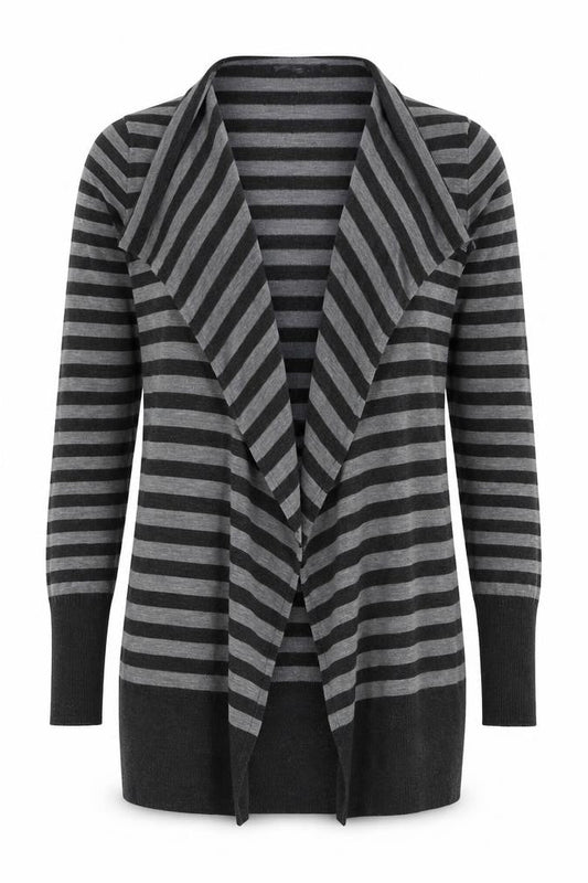 Womens UK Size 10 James Lakeland Grey Cardigan Jumper