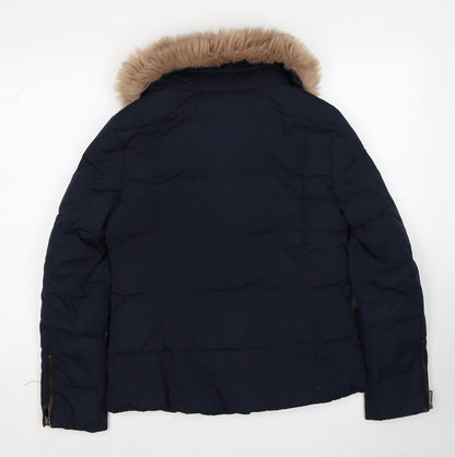 Womens UK Size S Zara Blue Jacket