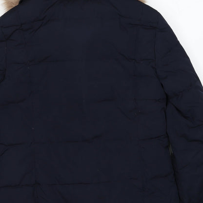 Womens UK Size S Zara Blue Jacket