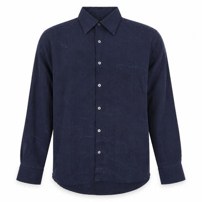 Mens UK Size L NEXT Blue  Button-Up Long Sleeve Casual Shirt