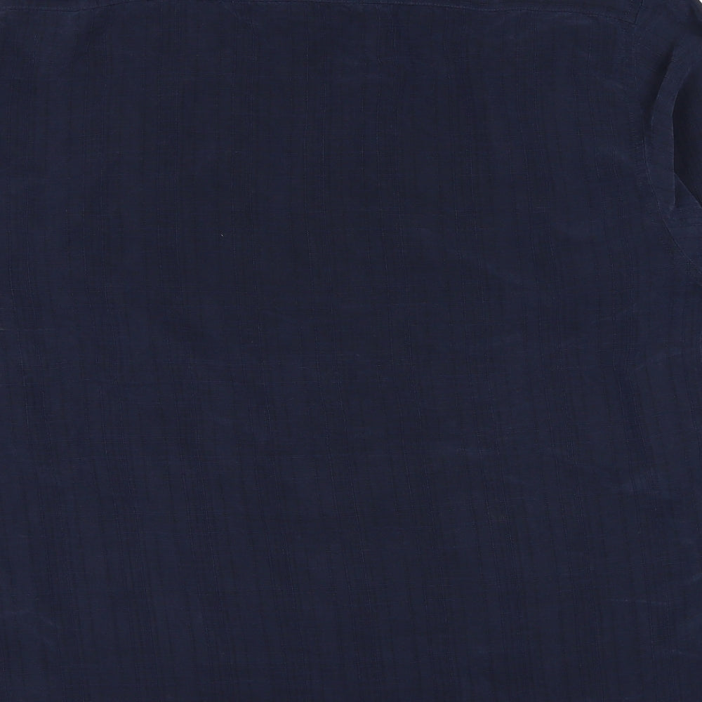 Mens UK Size L NEXT Blue  Button-Up Long Sleeve Casual Shirt