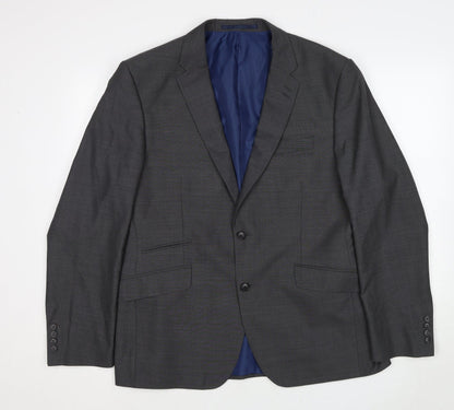 Mens UK Size 42 Marks and Spencer Regular Grey Suit Jacket