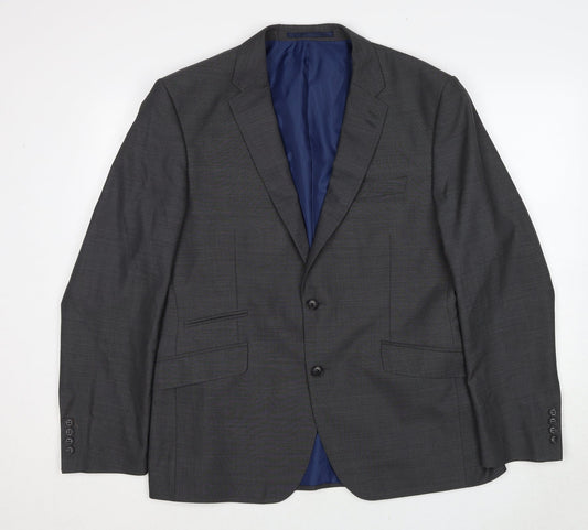 Mens UK Size 42 Marks and Spencer Regular Grey Suit Jacket