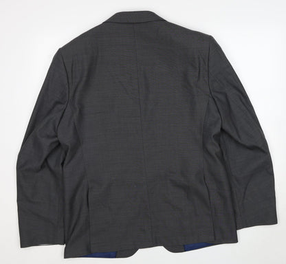 Mens UK Size 42 Marks and Spencer Regular Grey Suit Jacket