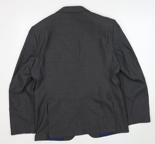 Mens UK Size 42 Marks and Spencer Regular Grey Suit Jacket