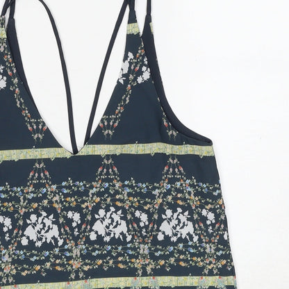 Womens UK Size 6 Topshop Multicoloured Camisole Tank