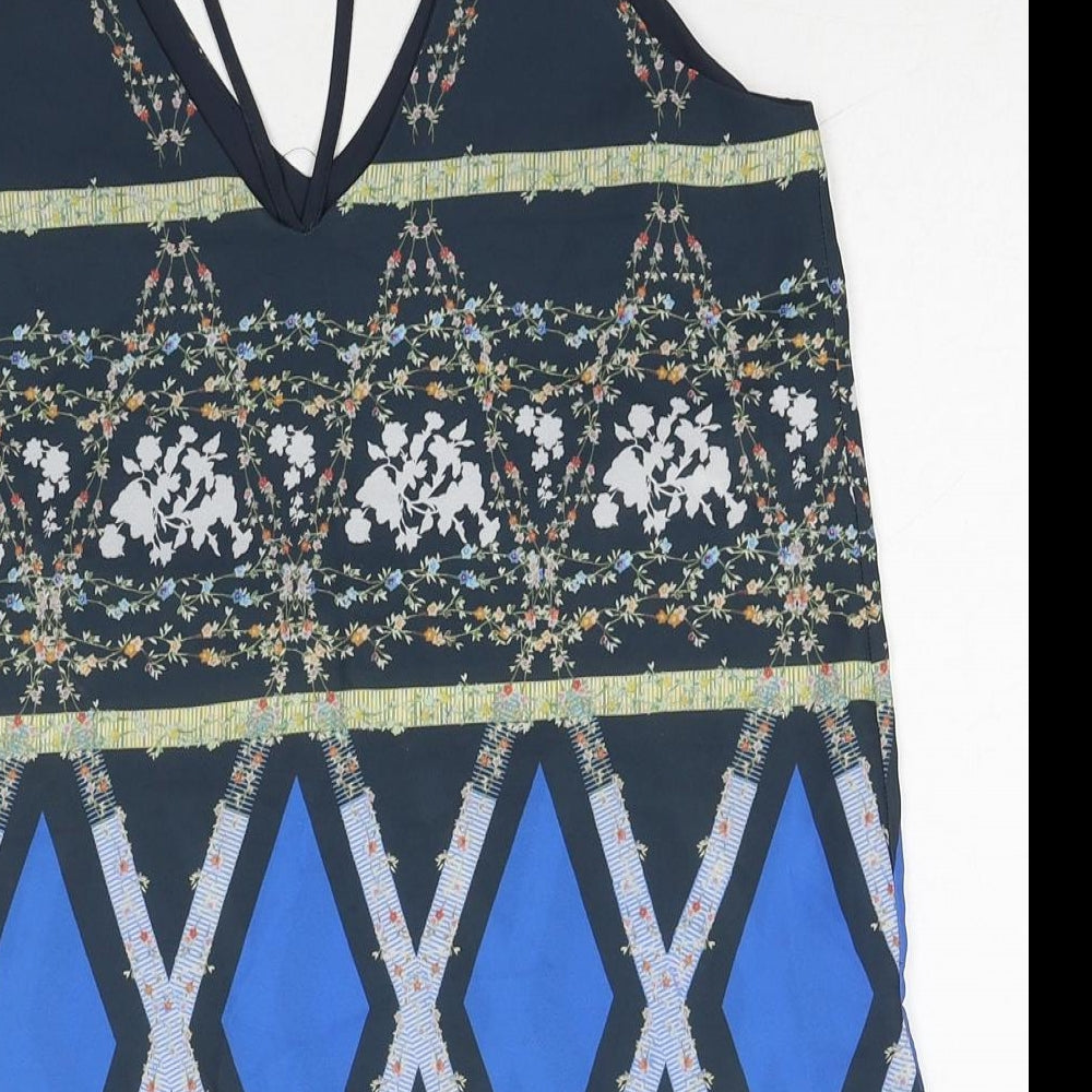 Womens UK Size 6 Topshop Multicoloured Camisole Tank