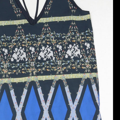Womens UK Size 6 Topshop Multicoloured Camisole Tank