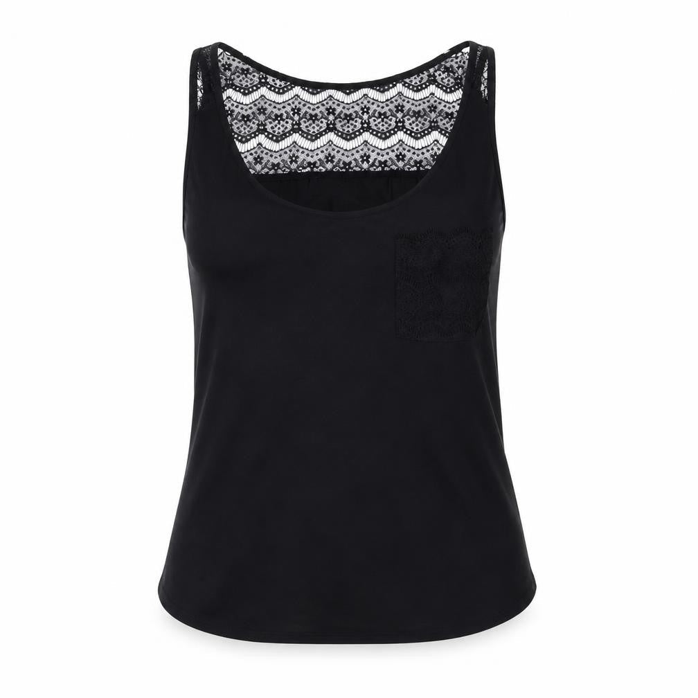 Womens UK Size XS Ann Taylor Black Basic Tank